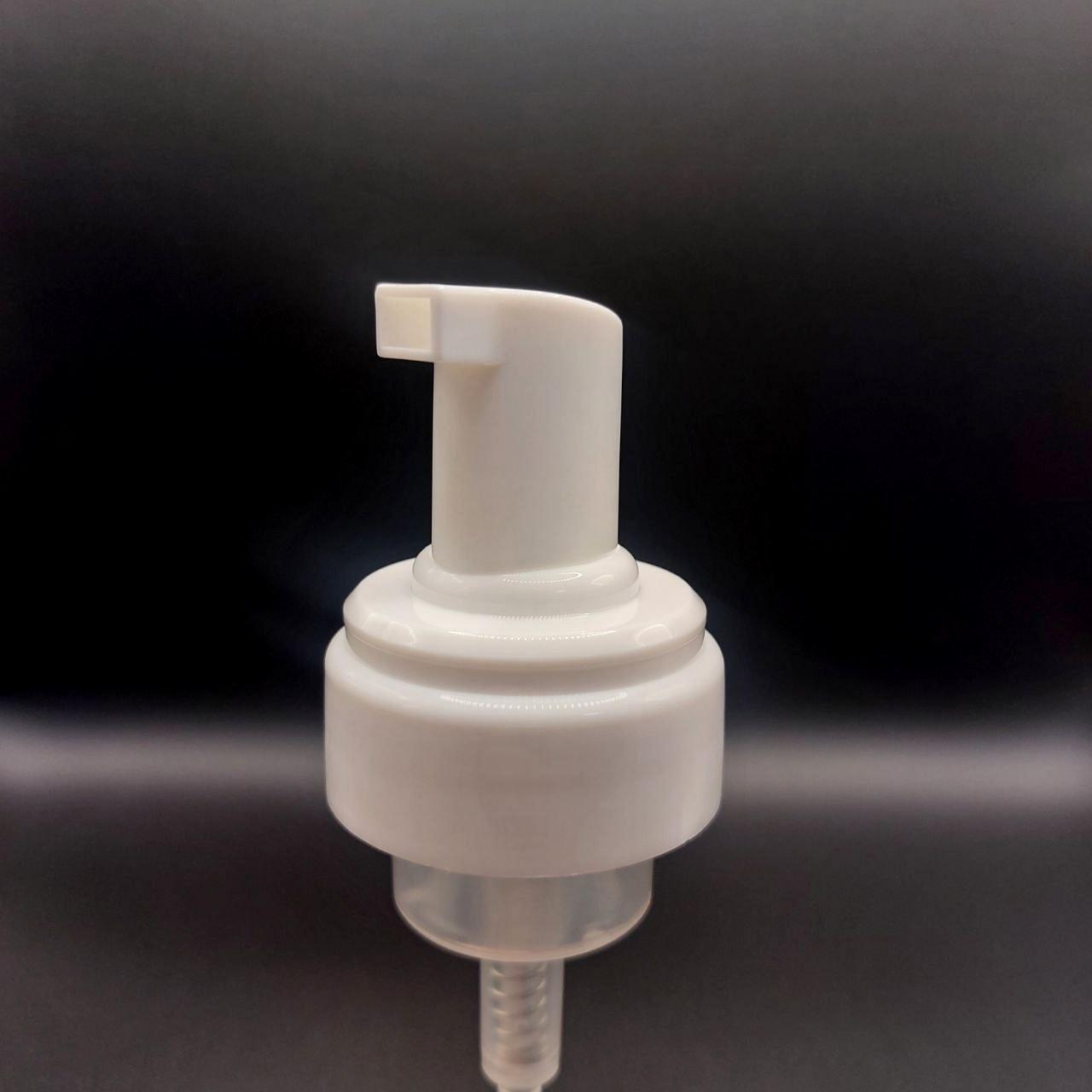NEW_Дозатор-пенообразователь 43/410 белый, колпак прозрачный, длина трубки 70мм (в выдернутом состоянии) 6