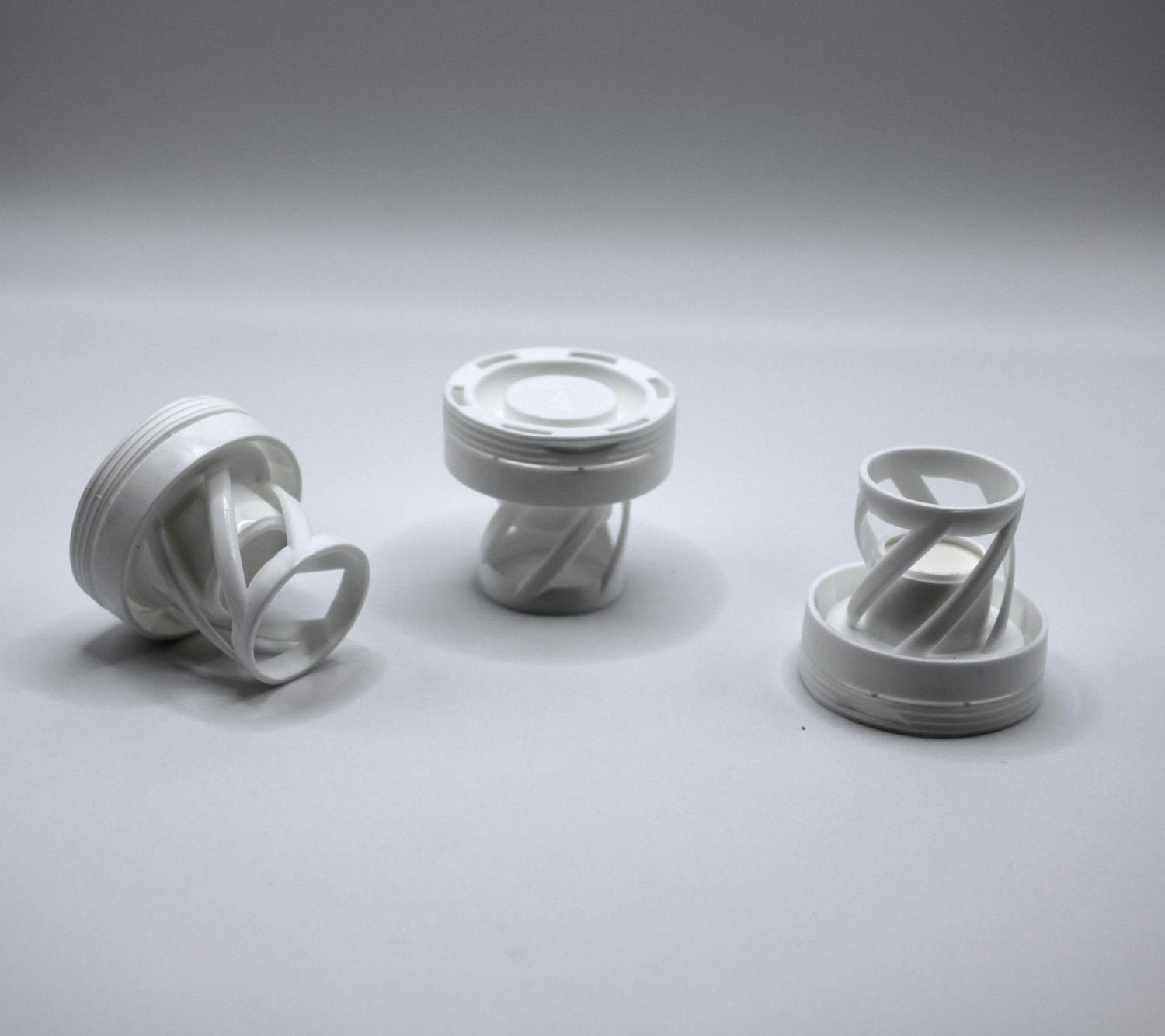 Крышка к пеналу под шипучие таблетки с силикагелем, белая - АКЦИЯ 5