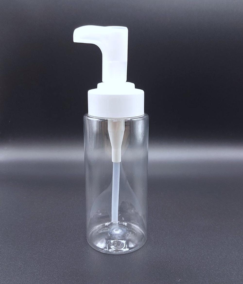 Флакон 150 ml. PET натуральный, 24/410 (BU667) в комплекте с дозатором 3