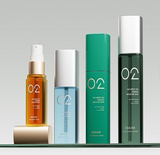 Флаконы PET квадратные с широкими колпачками под спрей или дозатор 3