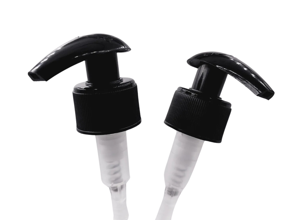 Дозатор TULIP P501 28/410 черный с рифленой юбкой, длина трубки 220 мм 2