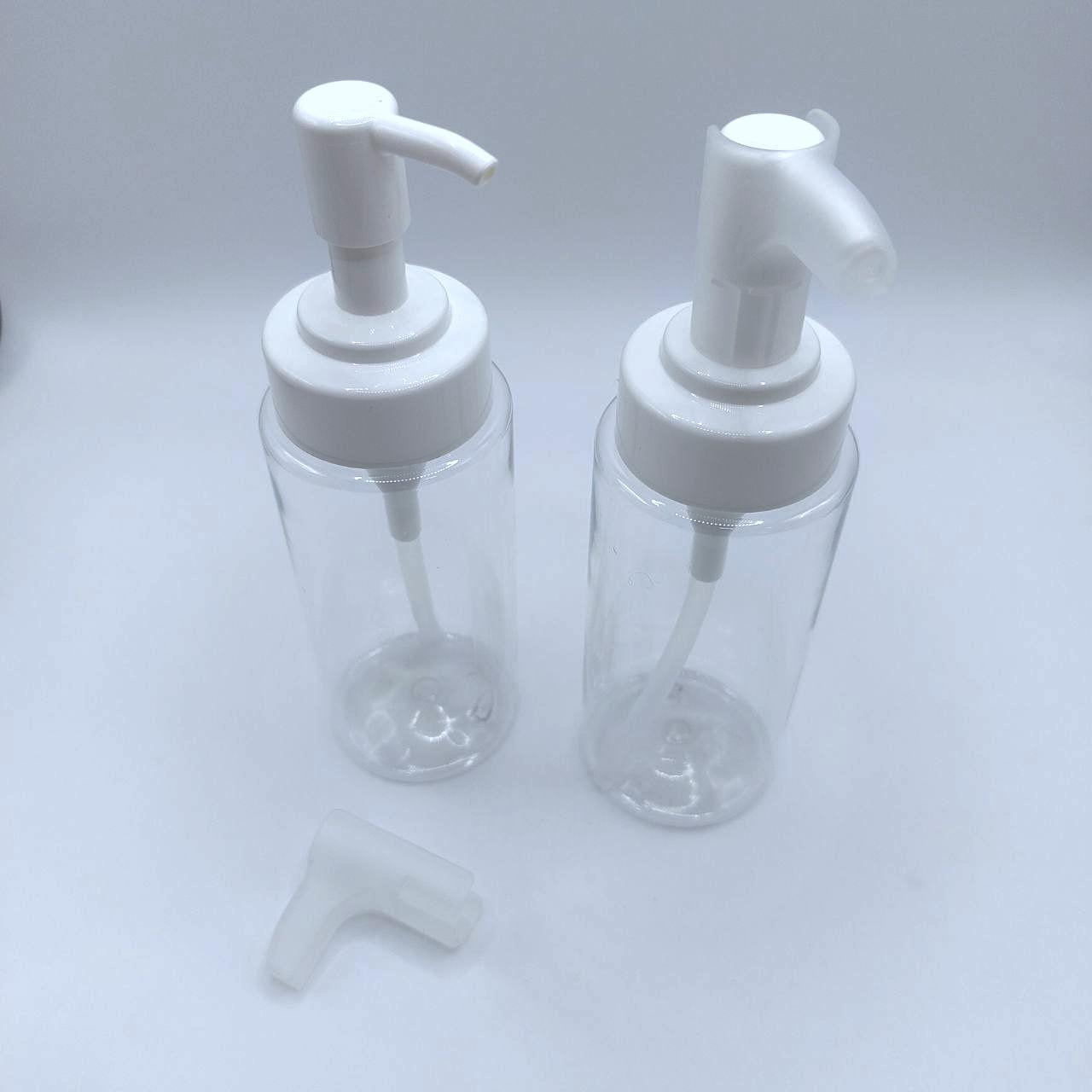 Флакон 150 ml. PET натуральный, 24/410 (BU667) в комплекте с дозатором 4