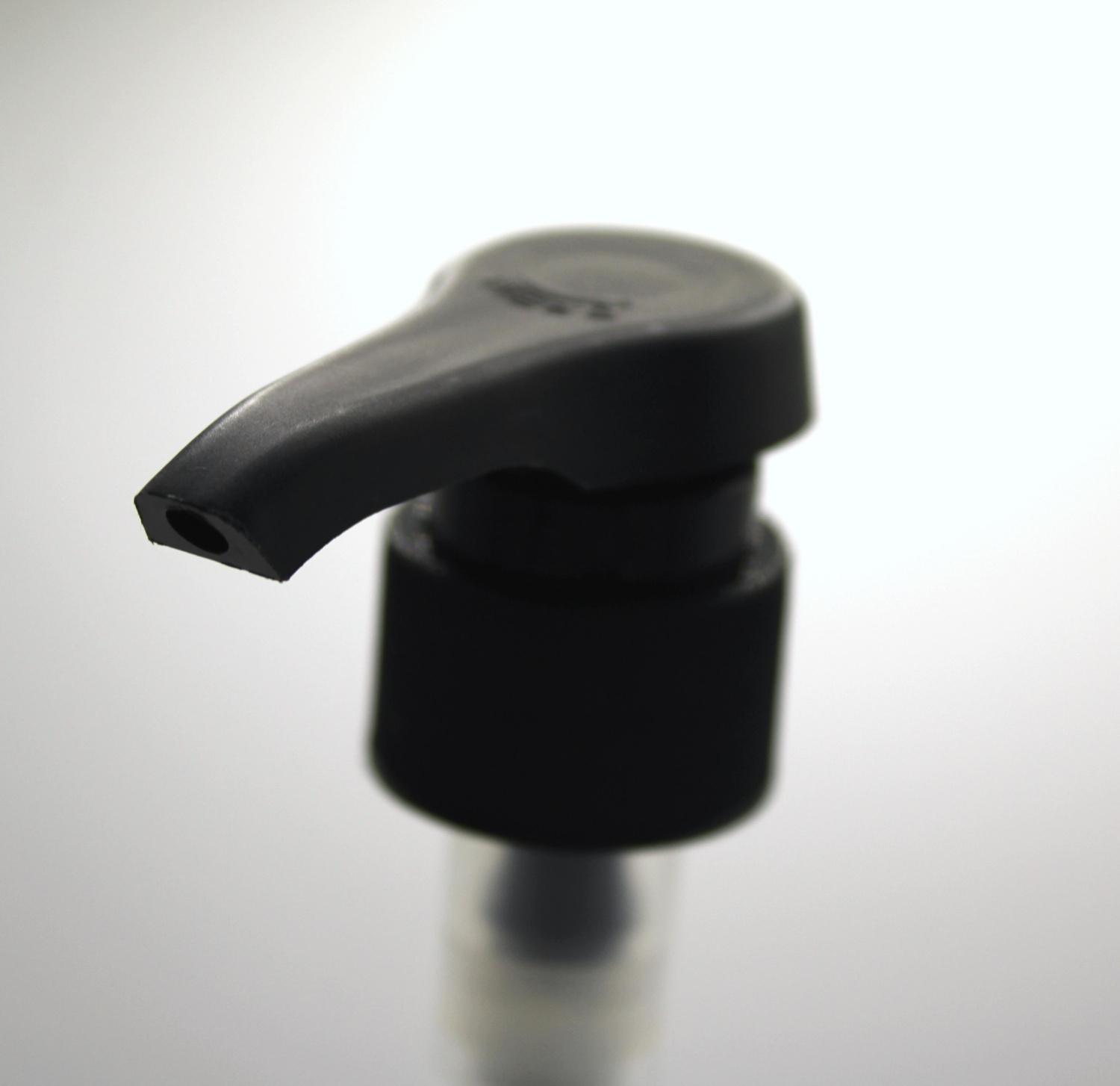 NEW_Дозатор 28/410 черный матовый с рифленой юбкой и поворотно-выкручивающимся механизмом, доза 3,5 мл, длина трубки 200 мм в выдернут. состоянии 3