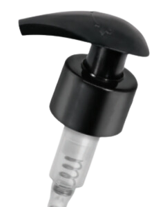 Дозатор 24/410 PP черный гладкий, трубка 220 мм TULIP (P501) 2