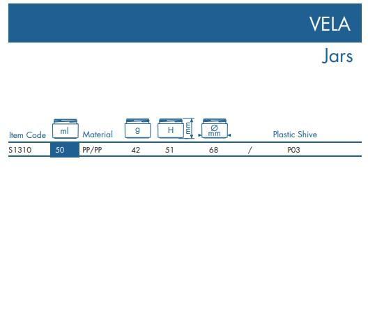 Банка PP 50 мл BJ2156  6