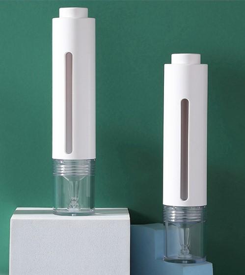 Флакон-капельница 15 и 30мл, с прозрачным окошком, с кнопкой, носик и колпачок прозрачные (JBBC-Press) 3