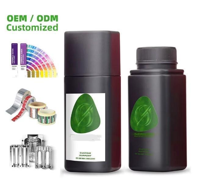 Флакон PE 50мл квадратный матовый под энзимную пудру (тальк) с матовым колпаком 4