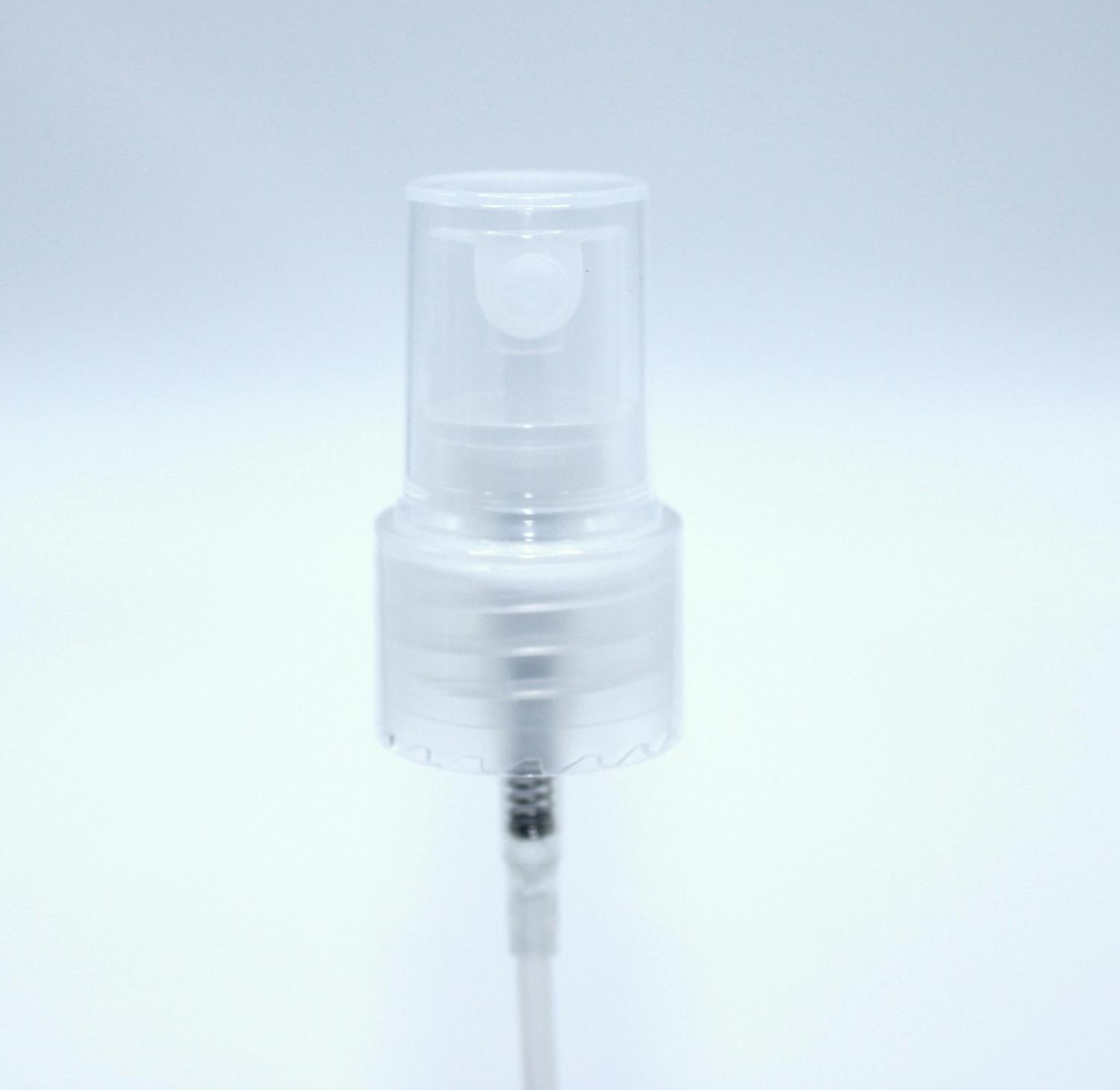 NEW_Спрей 20/410 натуральный, юбка гладкая, с прозрачным колпачком, длина трубки 150мм 2