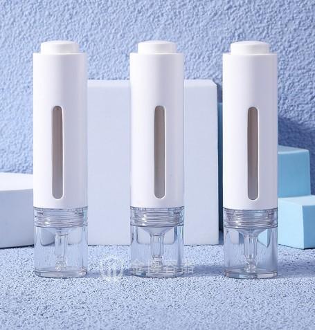 Флакон-капельница 15 и 30мл, с прозрачным окошком, с кнопкой, носик и колпачок прозрачные (JBBC-Press) 5