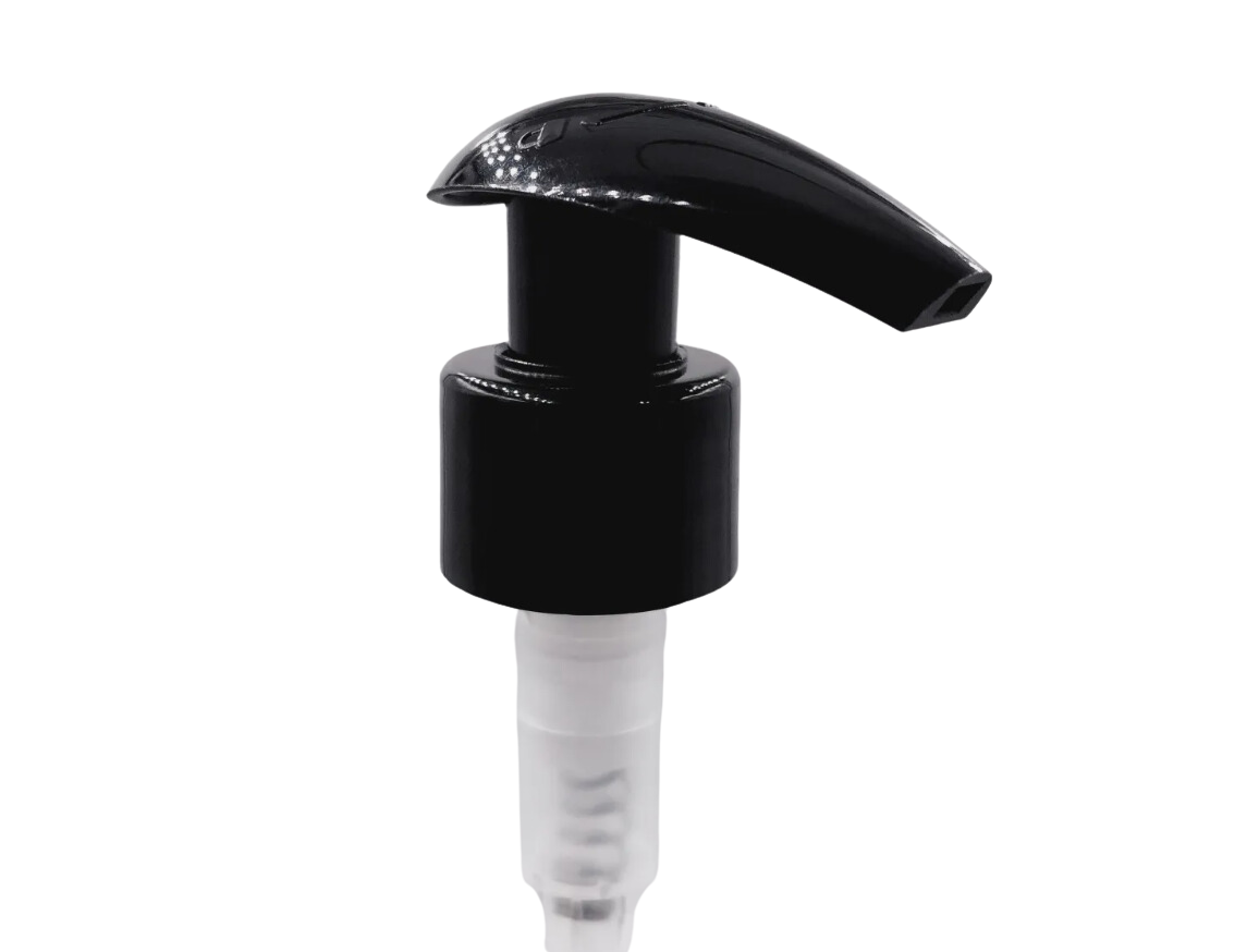 Дозатор 24/410 PP черный гладкий, трубка 220 мм 3