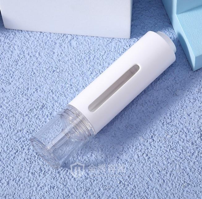 Флакон-капельница 15 и 30мл, с прозрачным окошком, с кнопкой, носик и колпачок прозрачные (JBBC-Press) 6