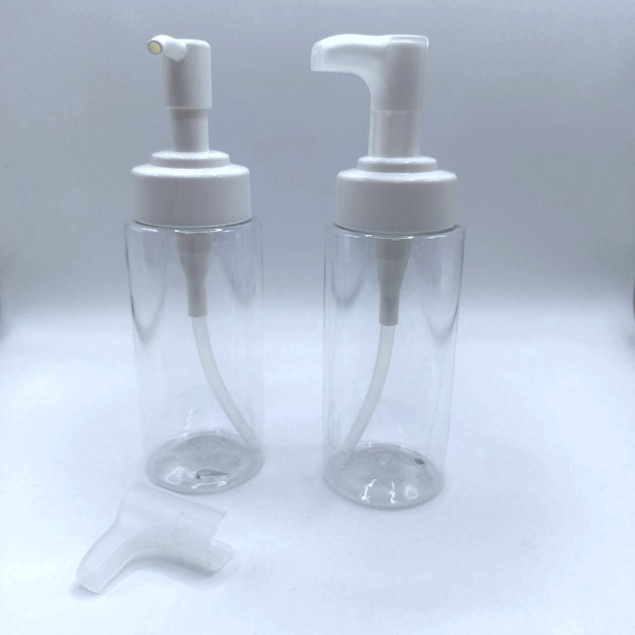 Флакон 150 ml. PET натуральный, 24/410 (BU667) в комплекте с дозатором 5