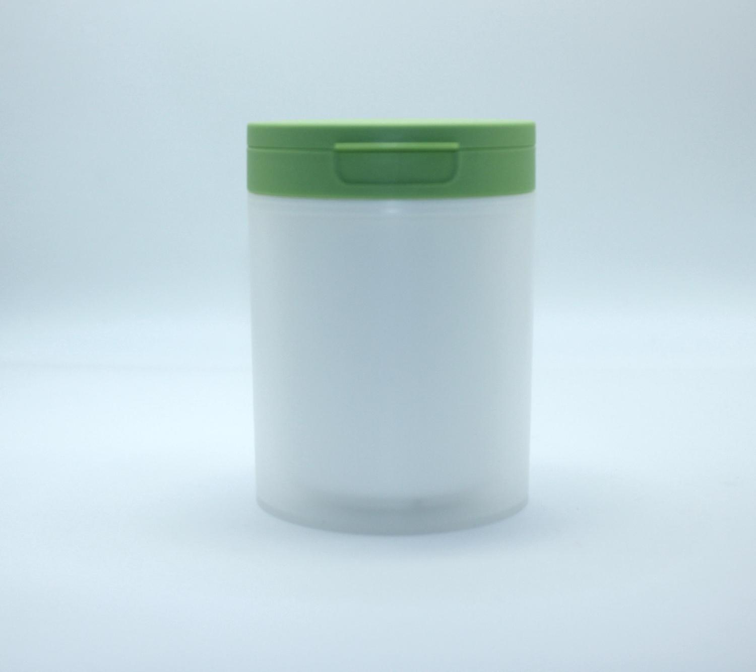 Банки РР с крышками флип-топ в комплекте с пинцетом/лопаткой и твердым вкладышем 12