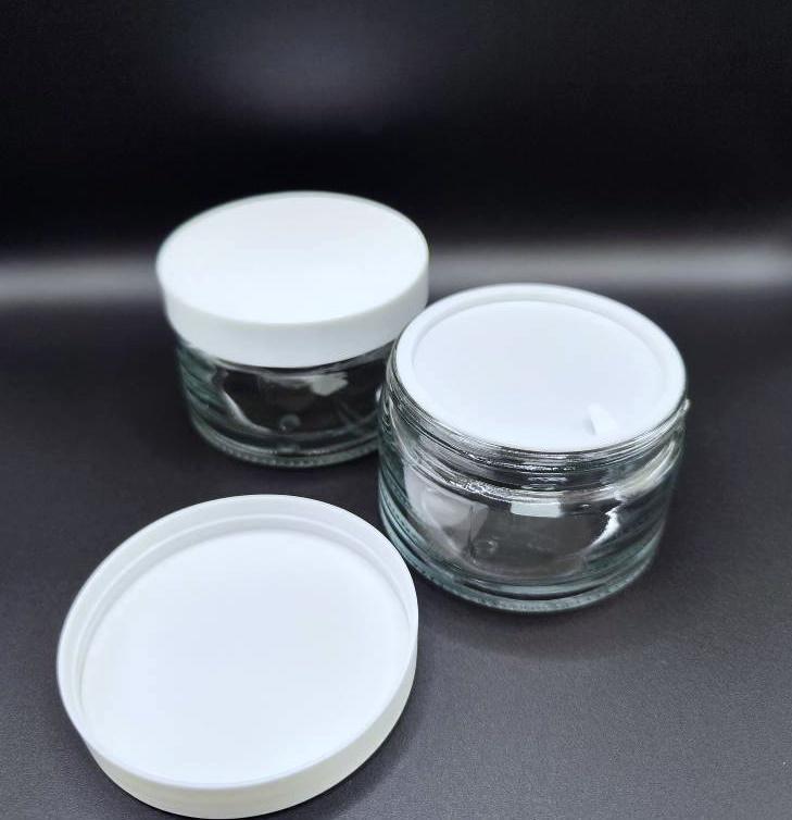 Банки стеклянные 100/200мл в комплекте с крышкой и твердым вкладышем 5