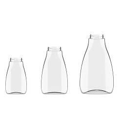 Флаконы PET серии "SQUEEZER", резьба 38/400