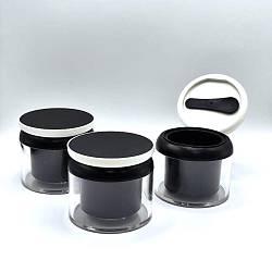 Банка косметическая 100мл refill (со сменным термосом), в комплекте с лопаточкой на магните