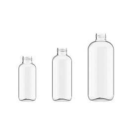 Флаконы PET серии "MIDI TALL BOSTON ROUND" 100/125/150/300 ml