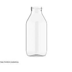 Флаконы PET серии "SQUARE MILK", резьба 38/400 с квадратный дном