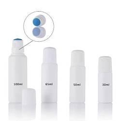 Флакон roll-on PE со спонжем-аппликатором по типу "Dry-dry"