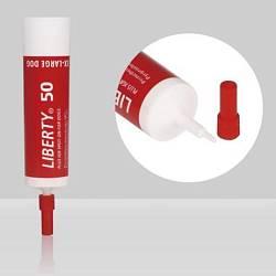 Туба диаметр 19мм с узким носиком-канюлей и крышкой-колпачком (объем 8-25мл)