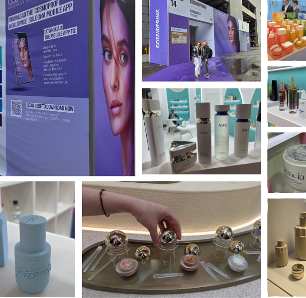 Cosmopack & Cosmoprof Bologna 2026 – ключевые тренды в уходовой косметике и упаковке