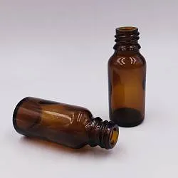 Бутылка стеклянная " Янтарная" 20мл (106)