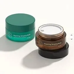 Банки стеклянные 100/200мл в комплекте с крышкой и твердым вкладышем