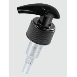 Дозатор TULIP P501 28/410 черный с рифленой юбкой, длина трубки 220 мм. TULIP (P501)