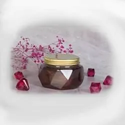 Банки PET косметические серии "DIAMOND LINE"с гранеными стенками