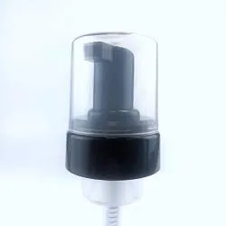 NEW_Дозатор-пенообразователь 43/410 черный, колпак прозрачный, длина трубки 70мм (в выдернутом состоянии)