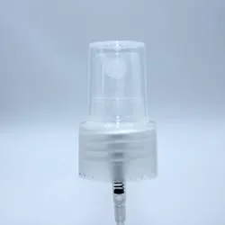 NEW_Спрей 24/410 натуральный, юбка гладкая, с прозрачным колпачком, длина трубки 200мм