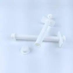 Корпус шприца емкостью 6 ml (белый) в комплекте с поршнем и колпачком - АКЦИЯ