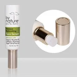 Туба диаметр 35мм с алюминиевым дозатором с пластиковым носиком и металлизированным колпачком (объем 35-110мл)