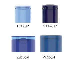 Цилиндрический флакон PET/rPET 24/410 snap-on, серия Venus  7