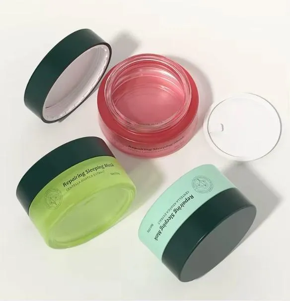 Банки стеклянные 100/200мл в комплекте с крышкой и твердым вкладышем 2