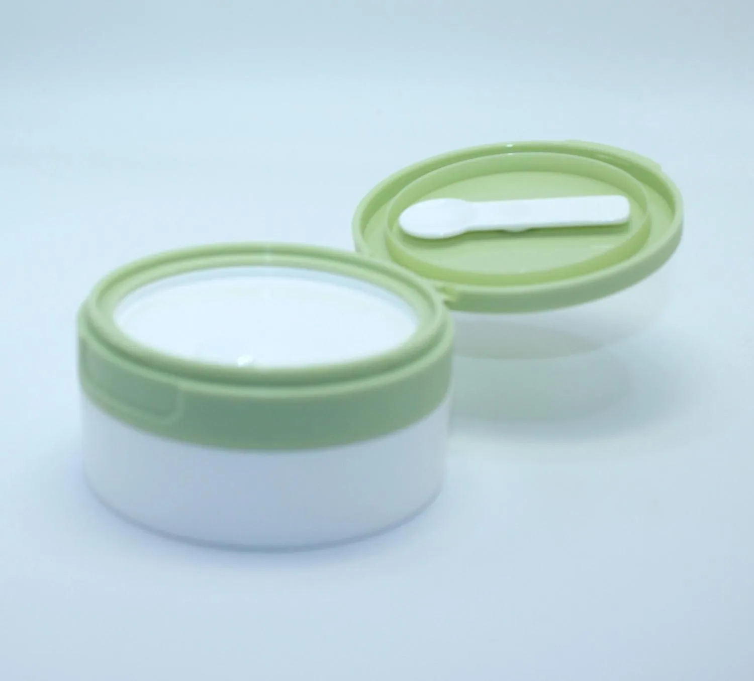 Банки РР с крышками флип-топ в комплекте с пинцетом/лопаткой и твердым вкладышем 6