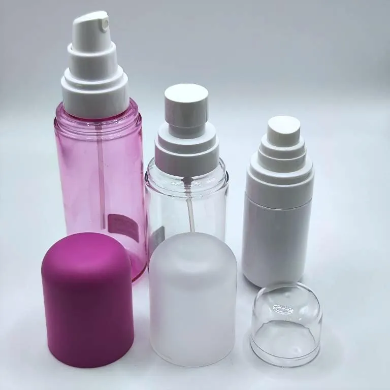 Флаконы PET в комплекте с мелкодисперсным спреем и округлым колпаком 2