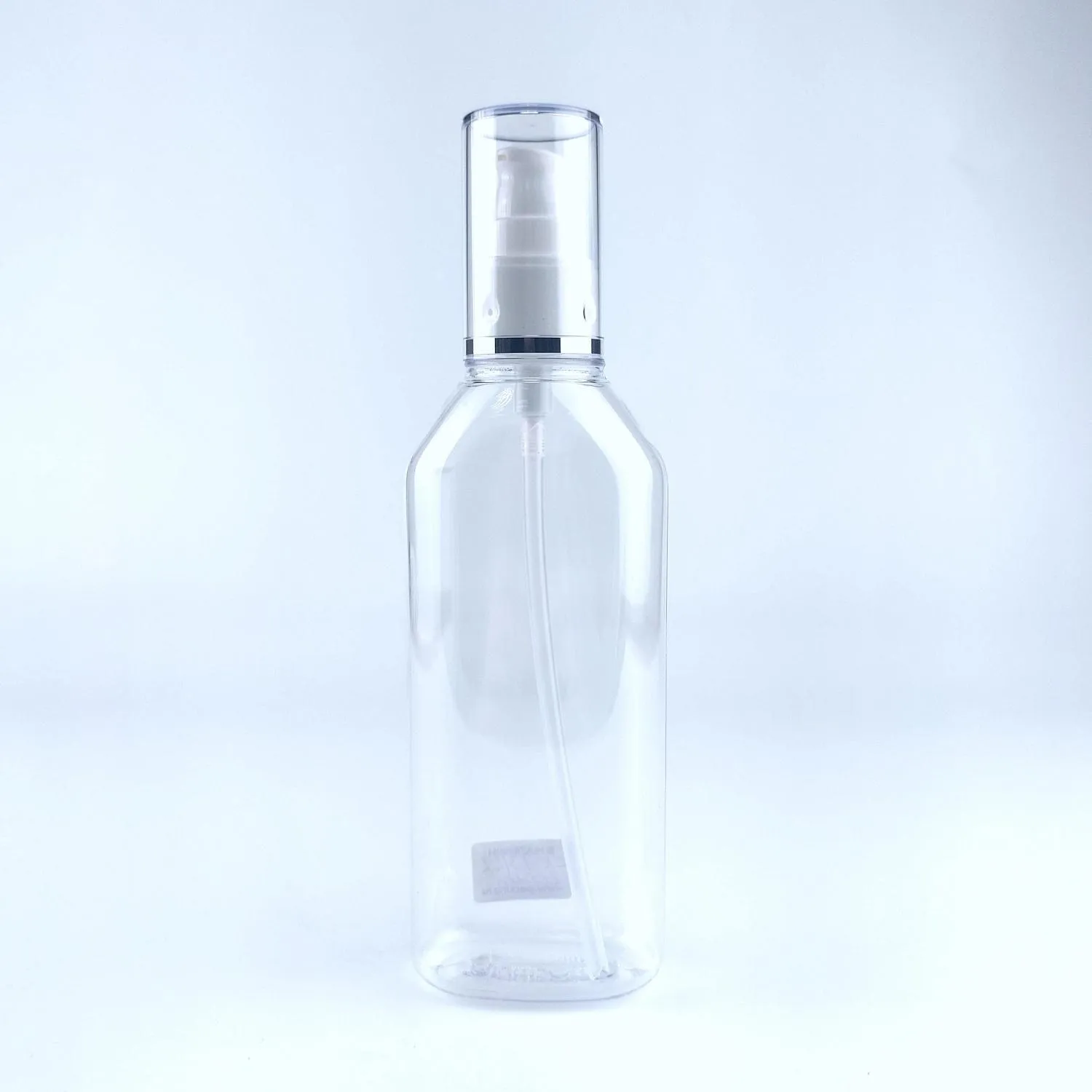 Флакон VERONA 200 мл 24/410 прозрачный в комплекте с дозатором и колпаком - АКЦИЯ 2