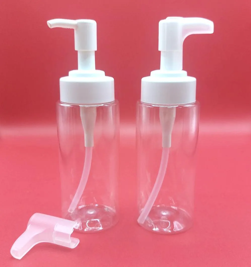 Флакон 150 ml. PET натуральный, 24/410 (BU667) в комплекте с дозатором