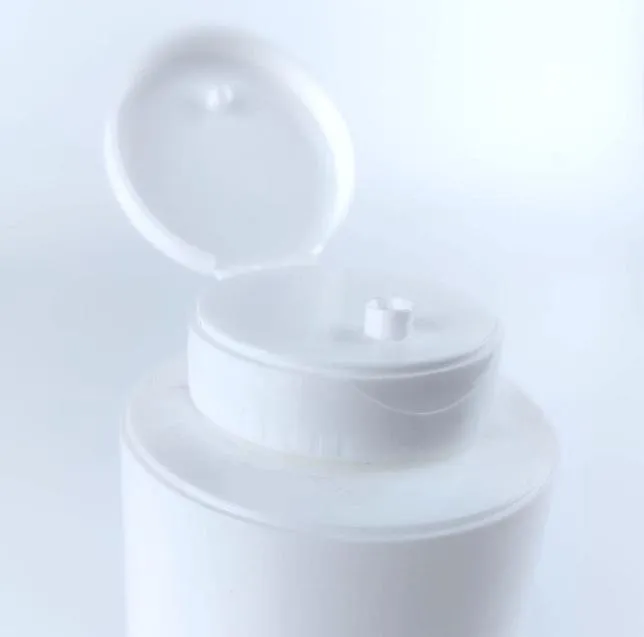 Крышка флип-топ, 38/400 белая, отверстие 3,5 мм, с индукционной мембраной для флакона из HDPE (арт.739) 5