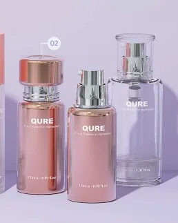 Флакон 30 мл. QURE, белый глянцевый