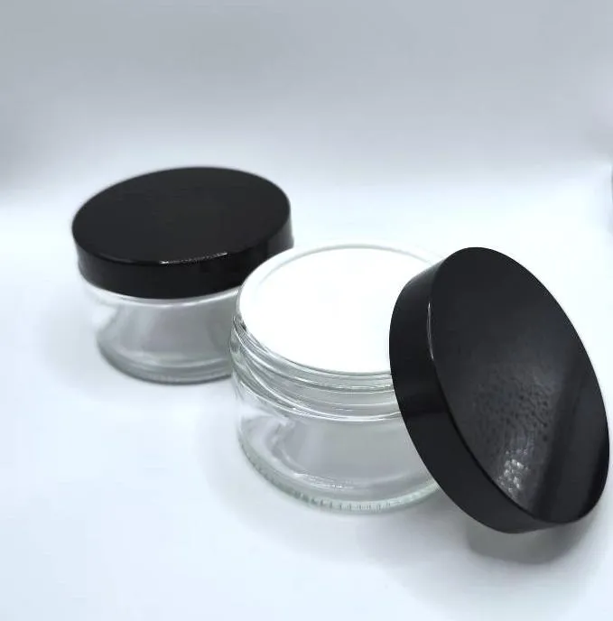 Банки стеклянные 100/200мл в комплекте с крышкой и твердым вкладышем