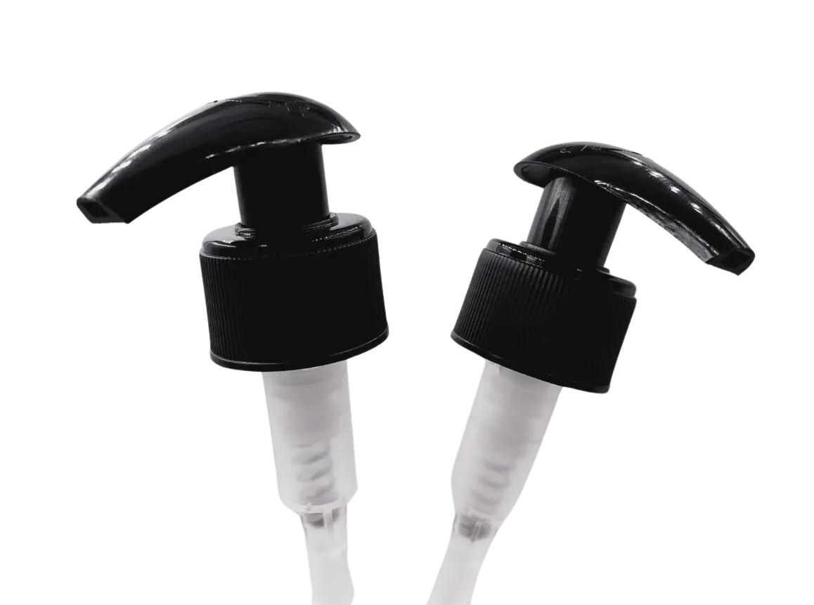 Дозатор TULIP P501 28/410 черный с рифленой юбкой, длина трубки 220 мм 2