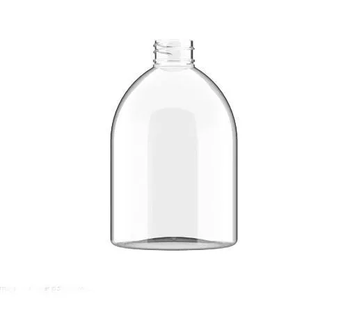 Флаконы PET серии "SHORT ROUND", резьба 24/410 и 28/410