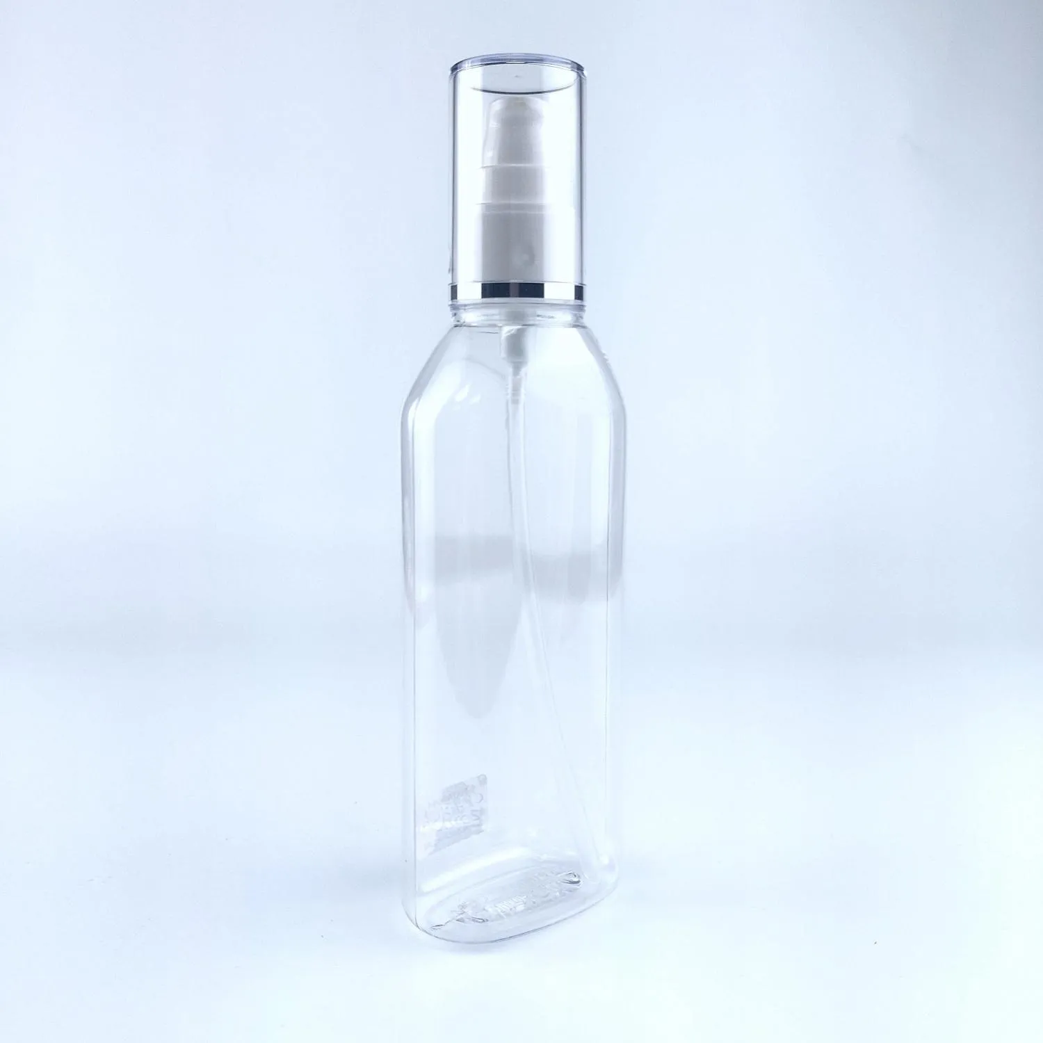 Флакон VERONA 200 мл 24/410 прозрачный в комплекте с дозатором и колпаком - АКЦИЯ 3