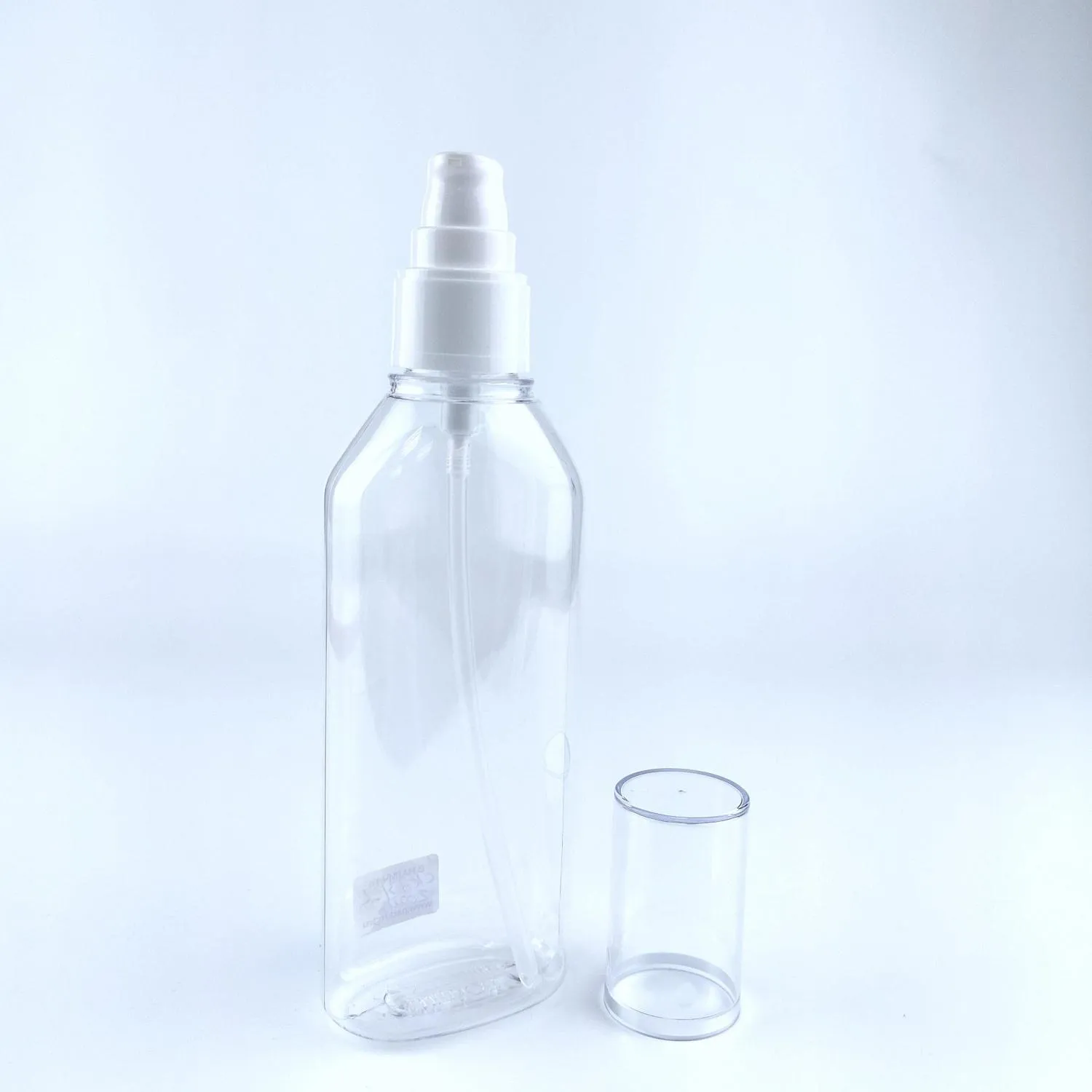 Флакон VERONA 200 мл 24/410 прозрачный в комплекте с дозатором и колпаком - АКЦИЯ 5