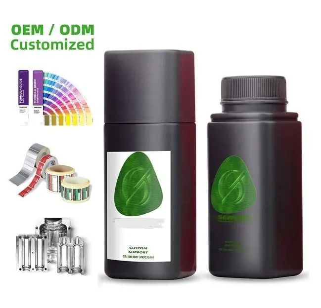 Флакон PE 50мл квадратный матовый под энзимную пудру (тальк) с матовым колпаком 4