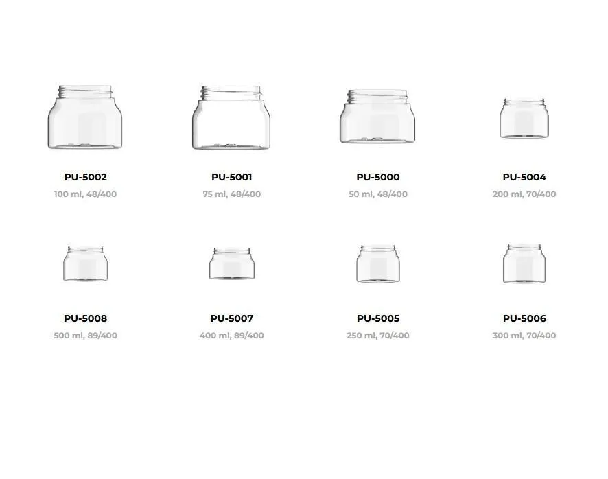 Банки PET косметические серии "PROVENCE LINE"  5