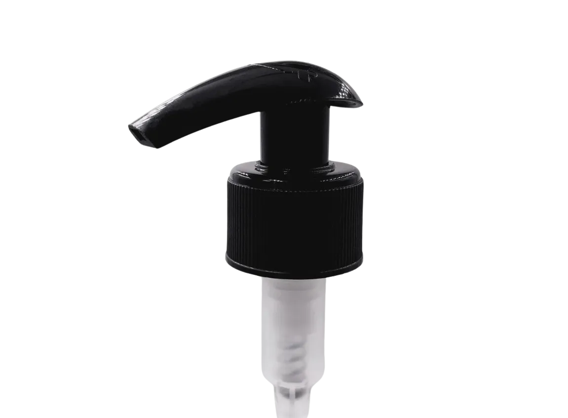 Дозатор TULIP P501 28/410 черный с рифленой юбкой, длина трубки 220 мм