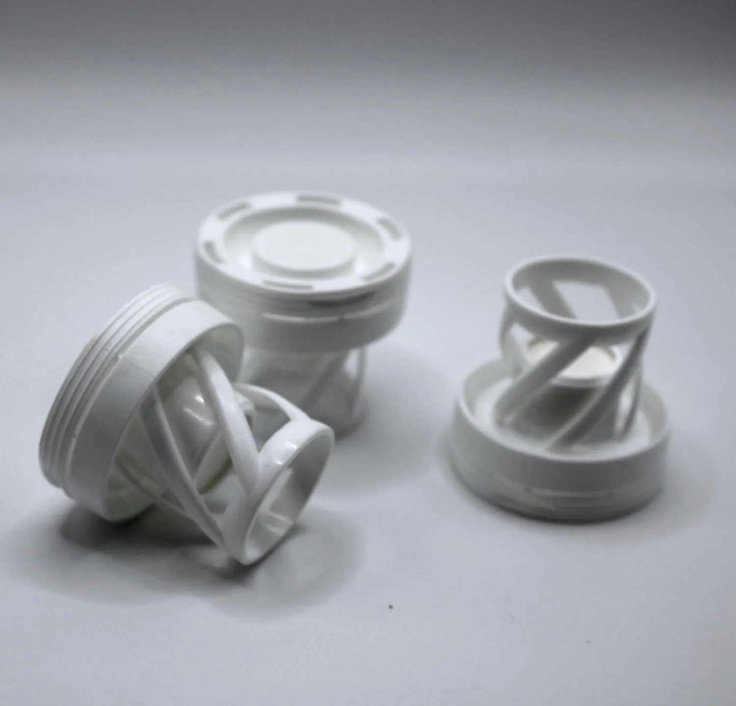 Крышка к пеналу под шипучие таблетки с силикагелем, белая - АКЦИЯ 4